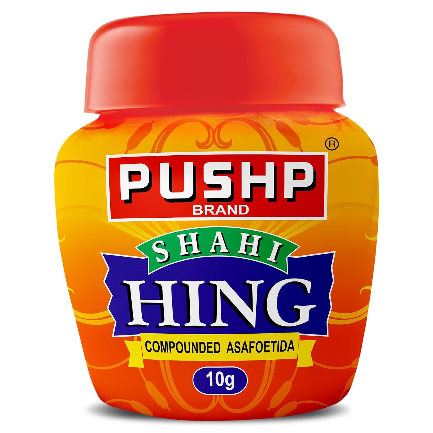 Pushp Shahi Hing Powder Strong Asafoetida Flavor Enhancer For Authentic Indian Cooking Culinary Spice Seasoning 10g Pack