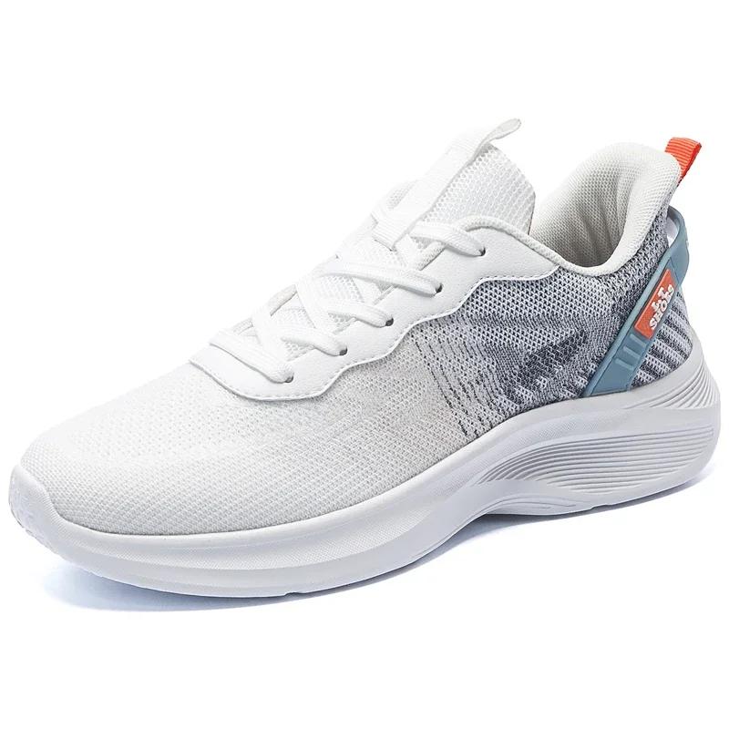 Mesh Super Light Men Running Sneakers Fashion Breathable Tenis Masculino Outdoor Wear-resisting Athletic Shoes Large Size 39-50