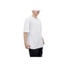 Anta Solid Color Outdoor Casual Sports Crew Neck Pullover Short Sleeve Drop Shoulder T-Shirt Unisex T-Shirts Snow-White 972428109-1