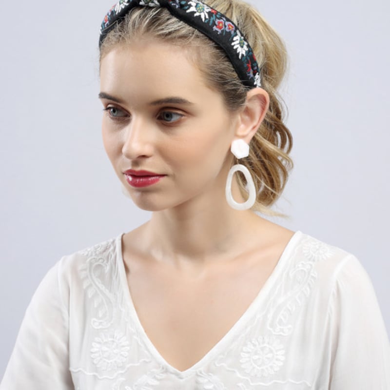 LALA Bohemian Flower Hairband - Rose