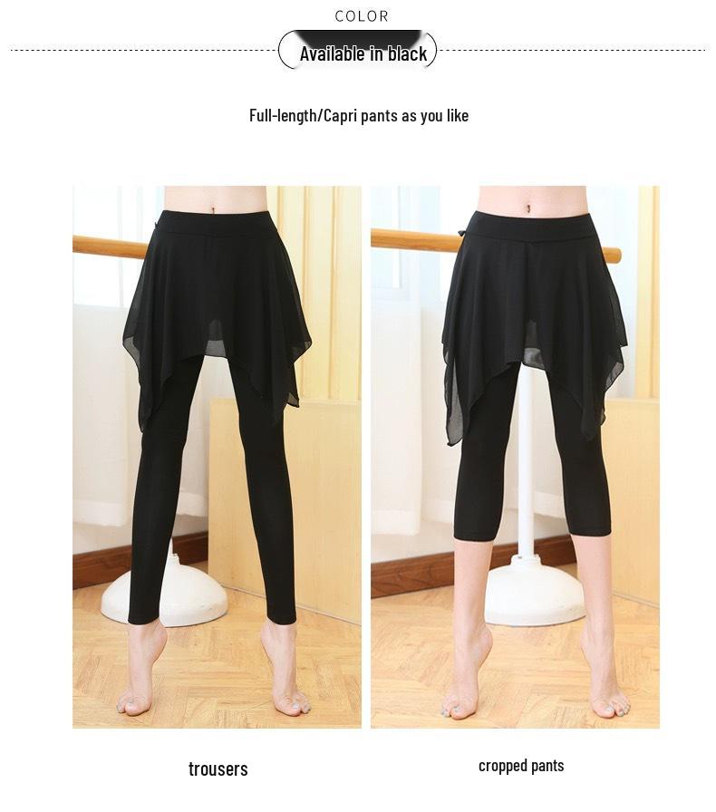 Dámská podzimní modální taneční cvičební souprava: Baletní a latinskoamerický kostým