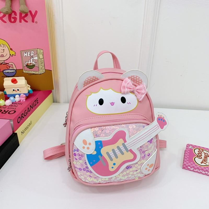 

School bag new small animal lightweight and versatile children s bag backpack рожевий