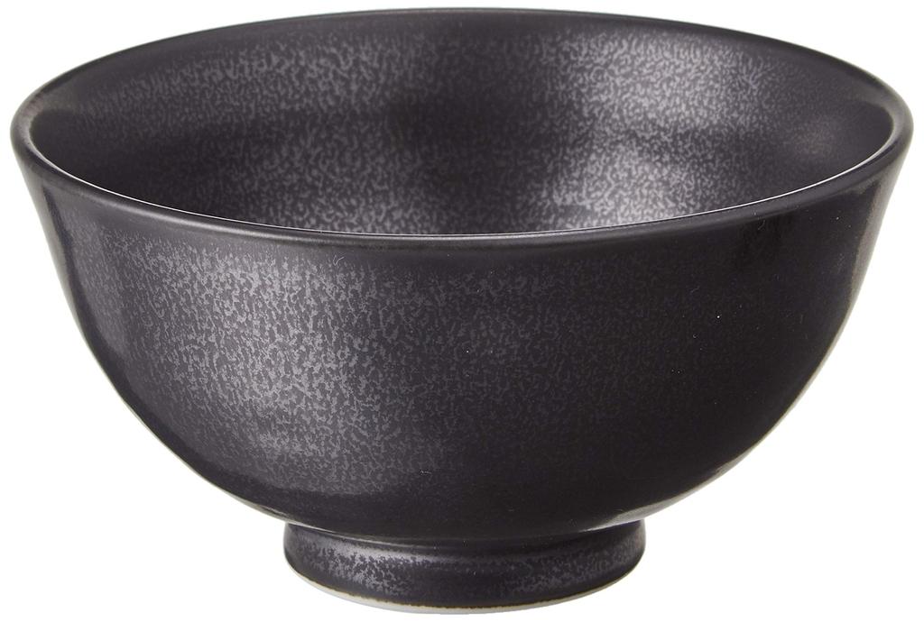 Fluctuation Tea Bowl Black Matte [inBASIC BLACK]