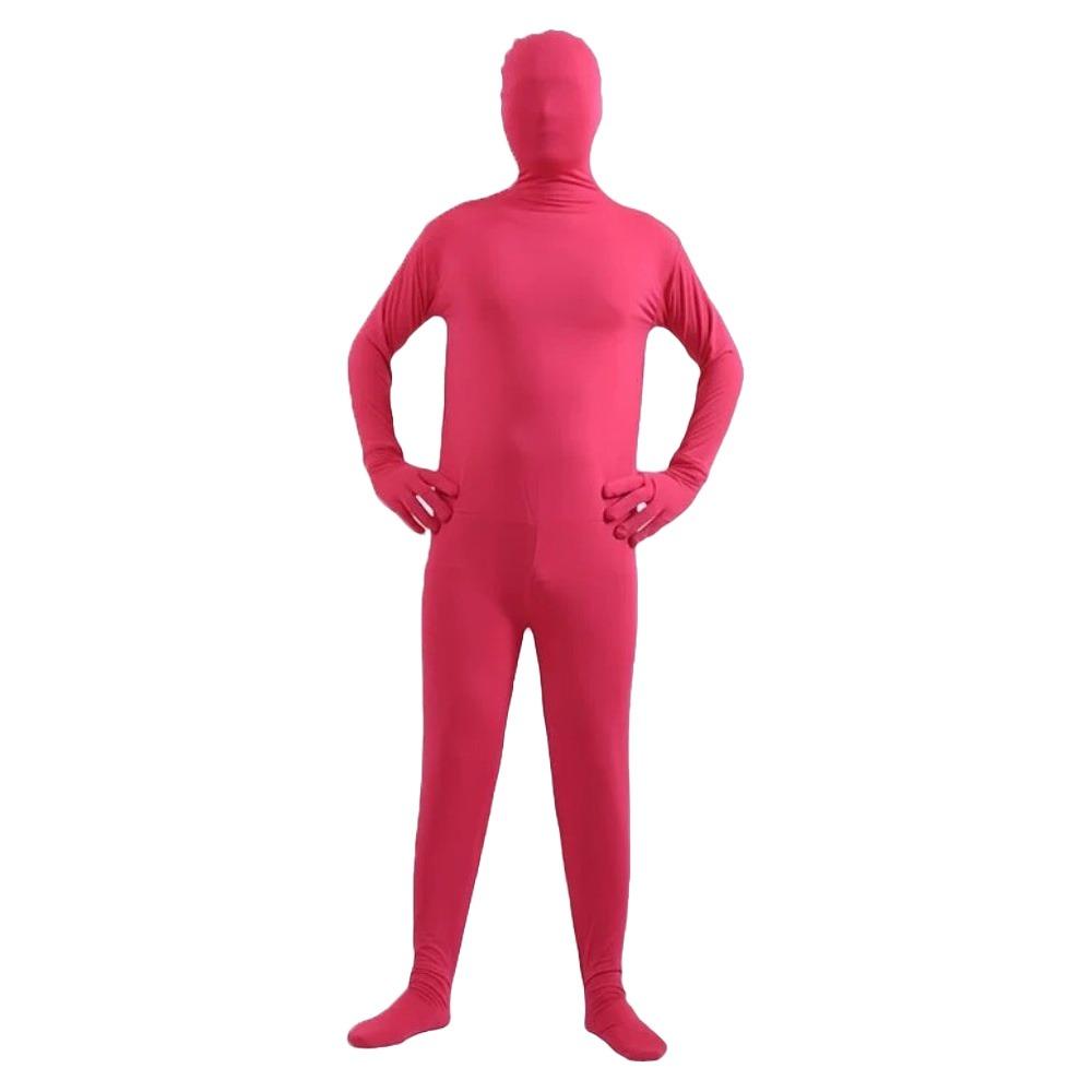 Spandex Suit Kid Adult Zentai Invisibility Cloak Skin Tight Bodysuit Full Body Suit  Boy