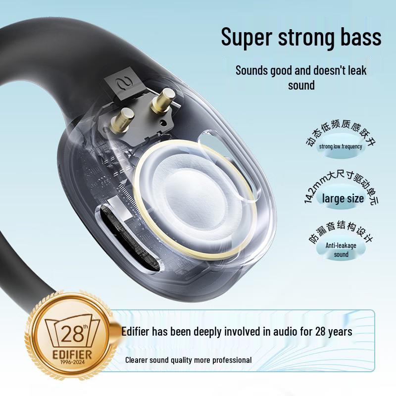 EDIFIER X Fit Open-Ear Bluetooth Sport Headphones