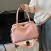 Casual Solid Travel Tote Bag 2025 High Quality Leather Shoulder Bags for Women Large Capacity Fashion Commuting Crossbody Bags