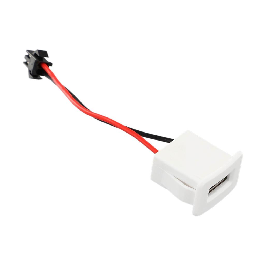 Easy Installation USB Power Connector Fireproof PA Materials