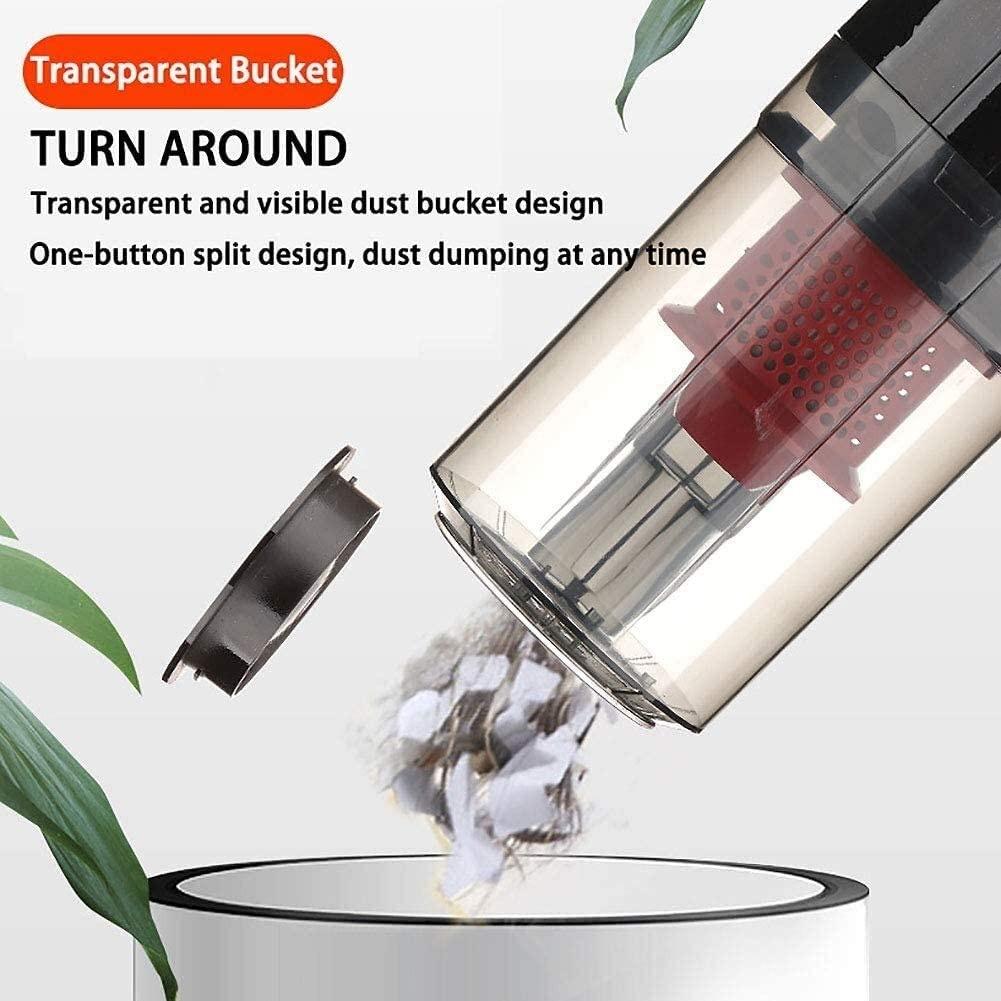 200W 7000PA Kabelloser Auto-Staubsauger Wiederaufladbarer Nass-/Trocken-Tragbarer Handstaubsauger für Auto Starke Leistung