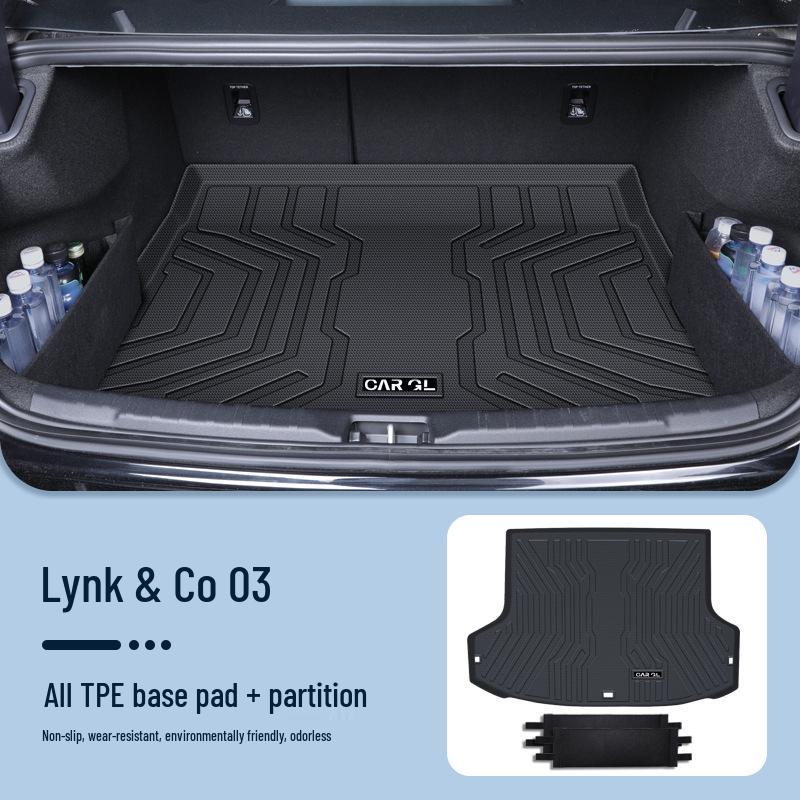 Lynk & Co 03 Trunk Mat: TPE Interior Accessory for 2026 Model
