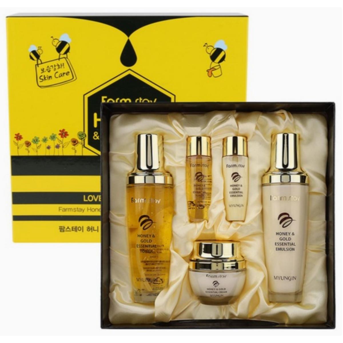 

[Farmstay] Honey & Gold Essential 3 Type set
