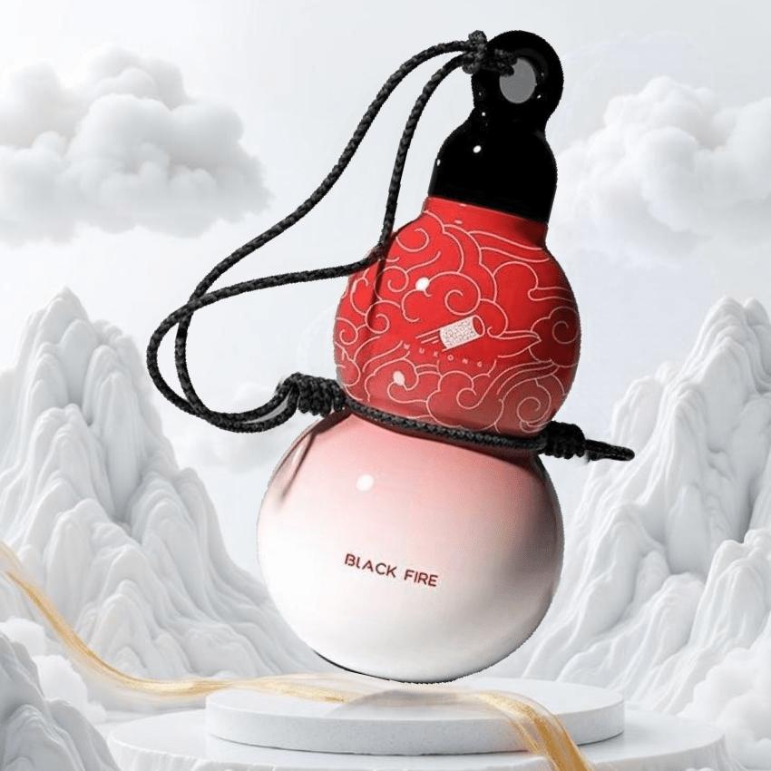 

1pc Xiangyun Themed Gourd Shaped Water Bottle ,19.6oz/580ml 316 Stainless Steel Double Wall Vacuum Insulated Cup, Leak Proof Narrow Mouth, 580ml красный