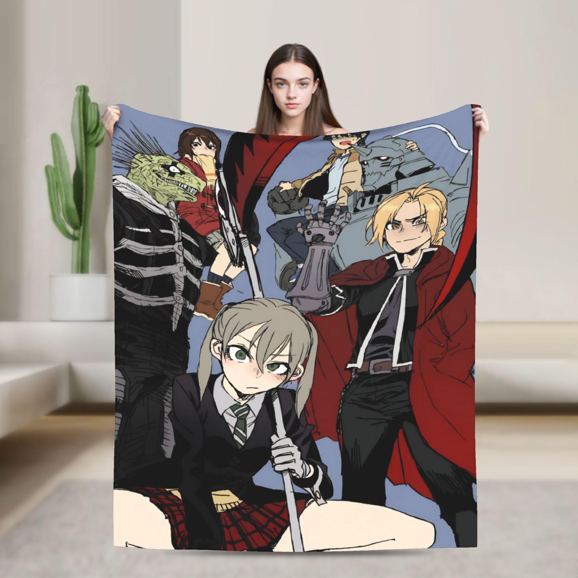

Souleaters Crona Anime Blanket Flannel Funny Breathable Throw Blanket for Bed Sofa Winter 100x150cm