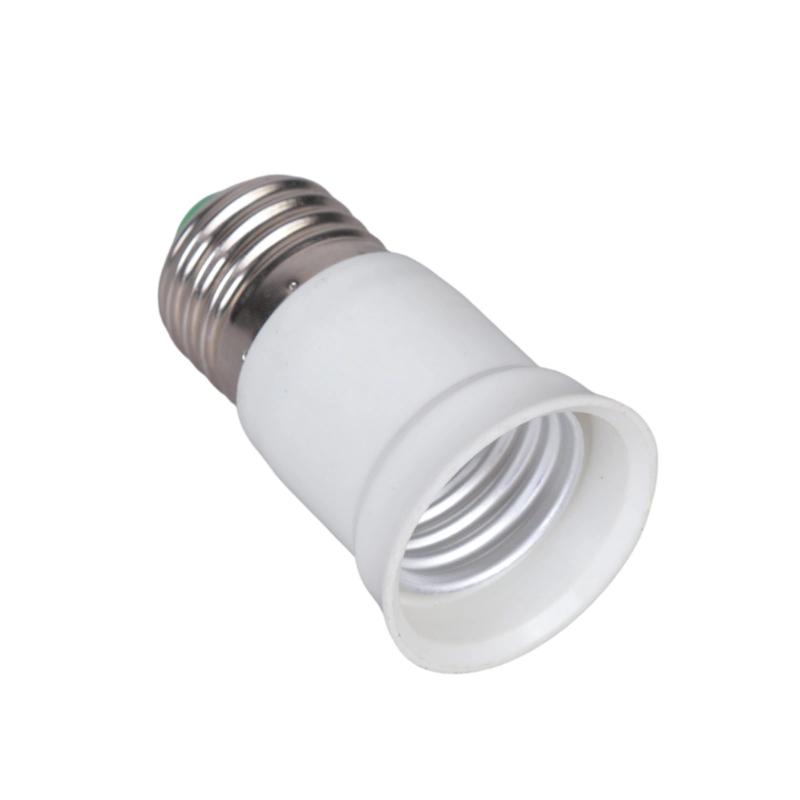 3PCS E27 Lamp Holder Extender 65mm Plastic Metal Base Light Bulb Elongator For Easy Installation Of Light Bulbs