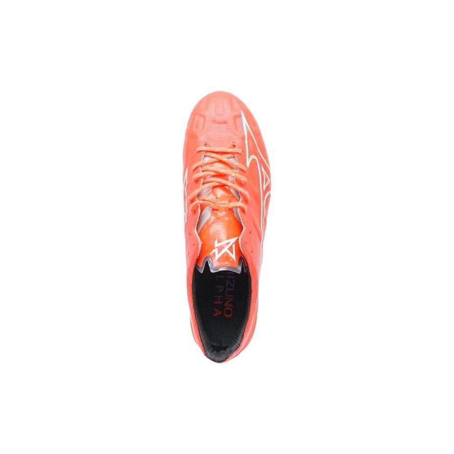 Mizuno Alpha Artificial Turf Non-Slip Durable Soccer Shoes Men Soccer Shoes Red P1GA236264