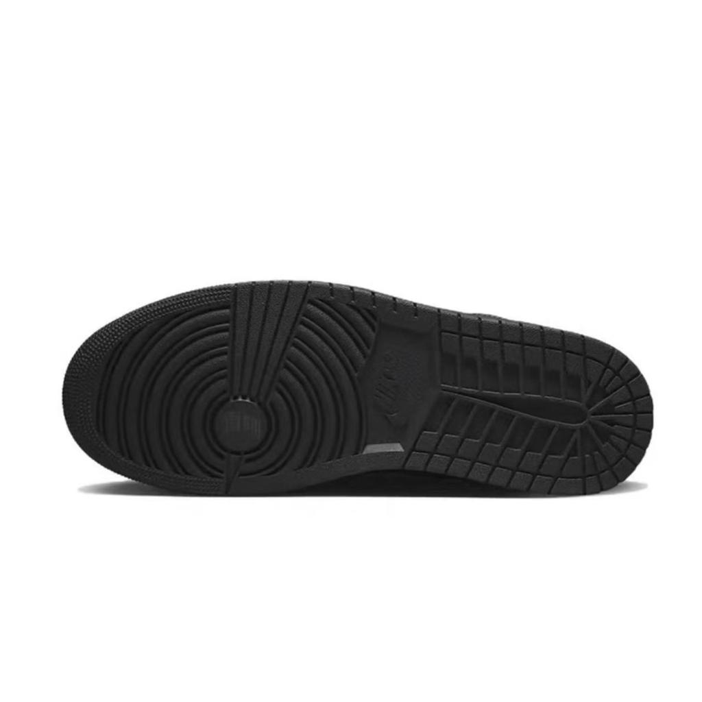 Jordan Air Jordan 1 Neon Night Leather Cushioning Slip Resistant Abrasion Resistant Breathable Low top 553558-093(Team952-)