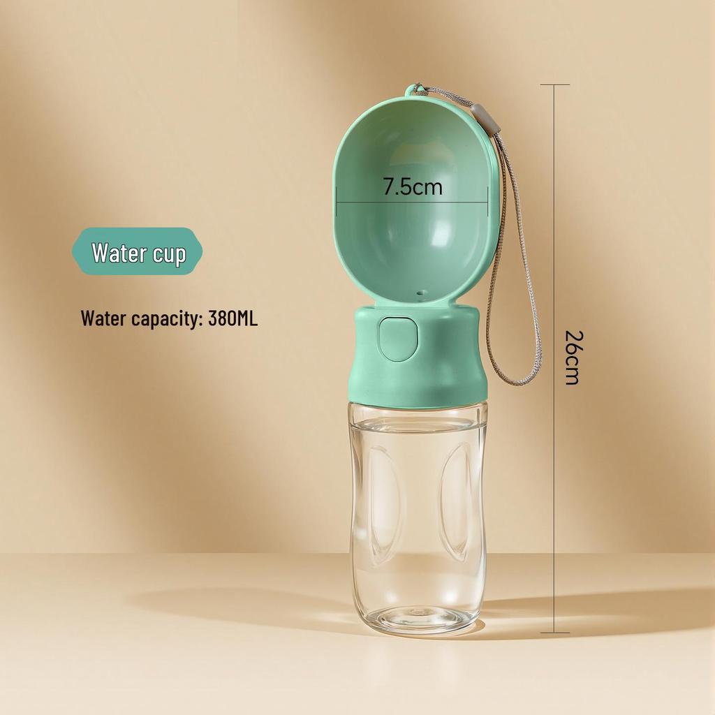 Portable Pet Companion: Leak-Proof Outdoor Water & Food Feeder for Dogs