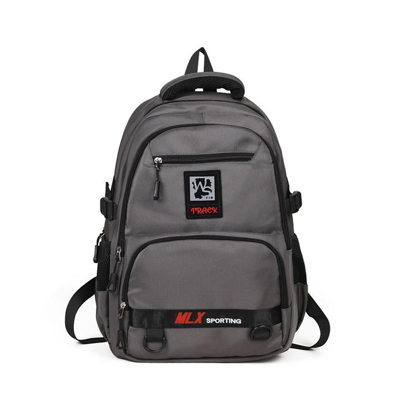 Lightweight Nylon School Backpack Teens - Minimalist Design Breathable Ergonomic Shoulder Straps Durable Travel Bag