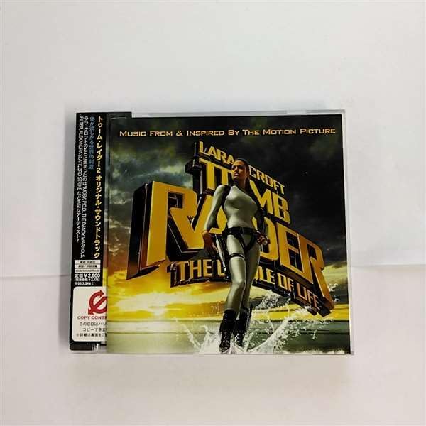 

CD O.S.T. - LARA CROFT TOMB RAIDER THE CRADLE O CTCW53051PROMO CUTTING EDGE 2003 Japan ObiSoundtracks & Musicals Used