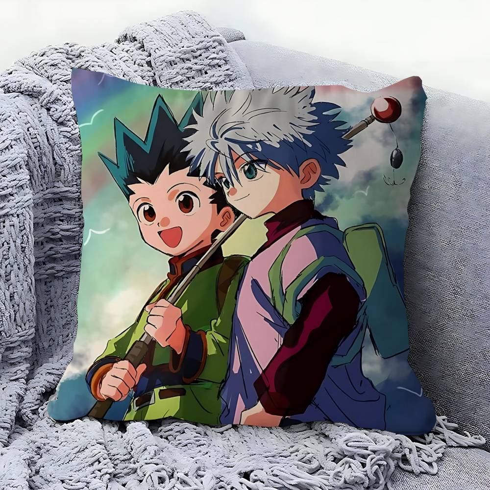 Anime HUNTER X HUNTER Pillow Gift Home Office Decoration Pillow Bedroom Sofa Car Cushion CoverPillow Case