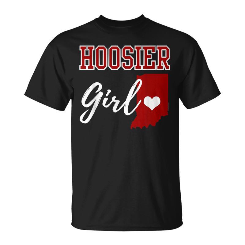 Hoosier Girl Cute Heart T-Shirt