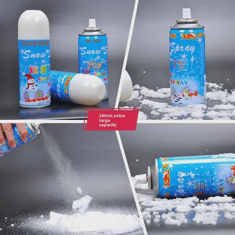 Artificial Snowflake Foam Spray - Holiday & Wedding Decoration
