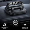 2-in-1 360° Rotation Dashboard Phone Holder for Car Number Plate Universal Mobile Phone Holder Support for Huawei iPhone Samsung