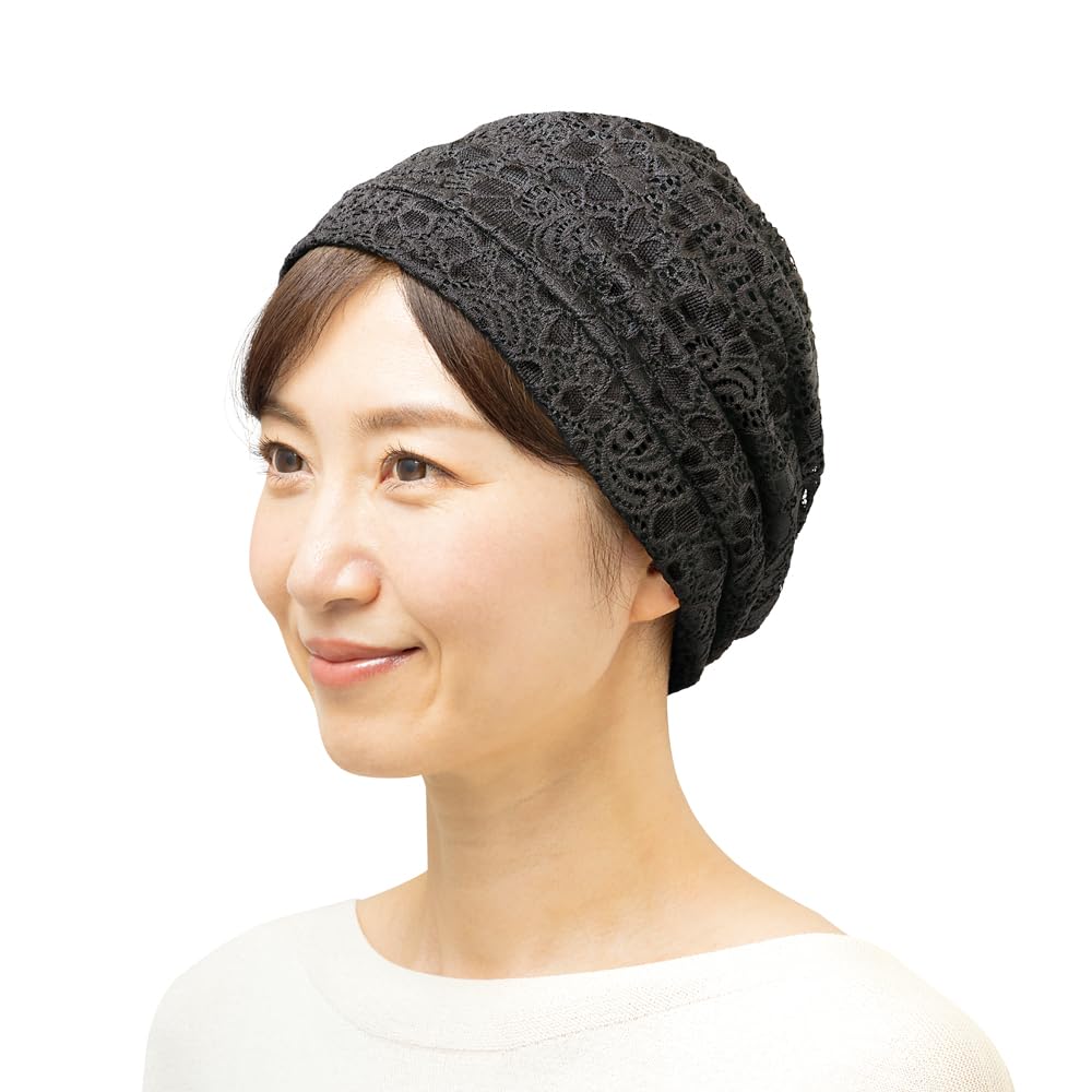 Meidai Lace Silk Medical Hair Loss Chemotherapy Gray Hair Thinning Hair Silk Silk Hat, Women's Hat, Hat, Hat, Hat, Cover, Cover, (Hair-Friendly