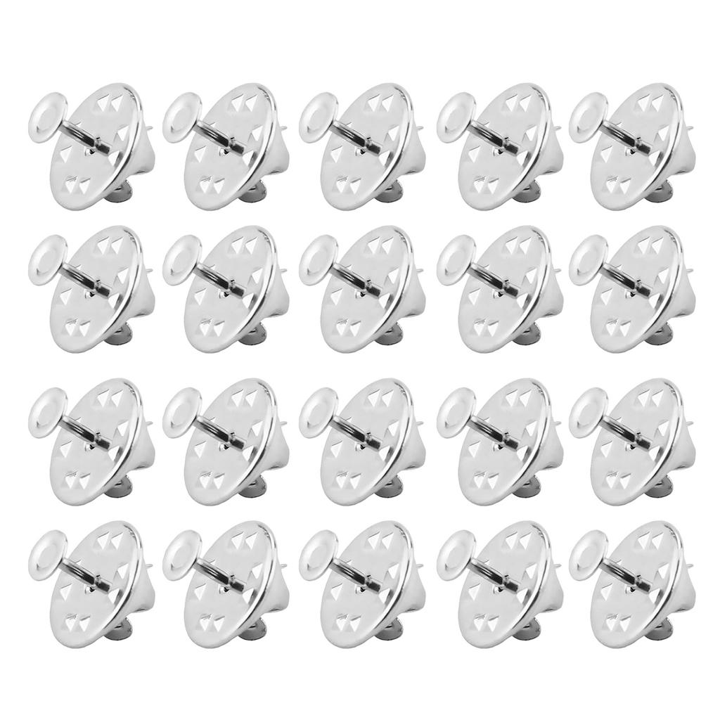 Stylish Metal Butterfly Clasp Pin for Collar Decoration Lightweight 11 15g Fashion Back Squeeze Badge HolderJewelry Gift
