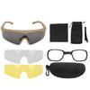 Shooting Glasses UV Protective Outdoor Military Goggles Windproof Motorcycle Goggles Cycling Goggles Eye Protection for