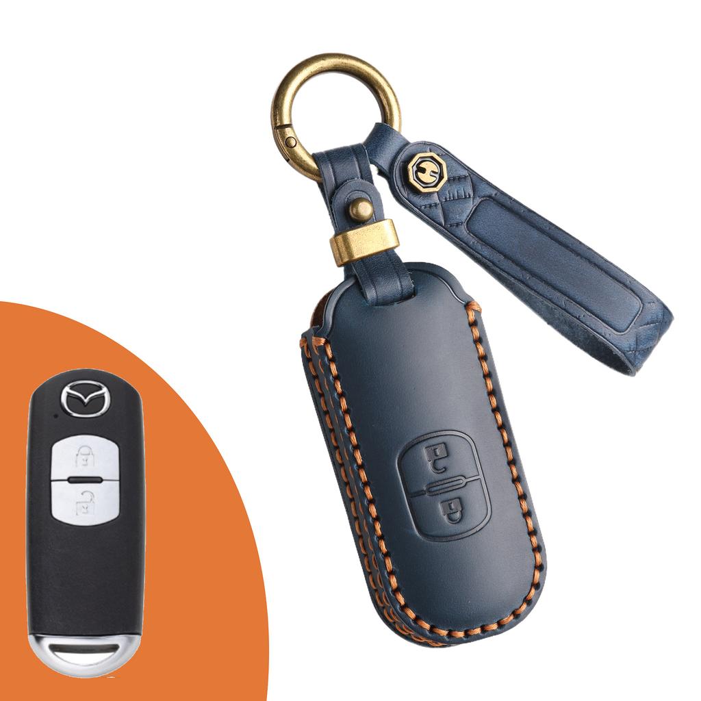 Suitable for Mazda CX-5 Artez CX-30 Onxella CX-9 car leather car key cover bag