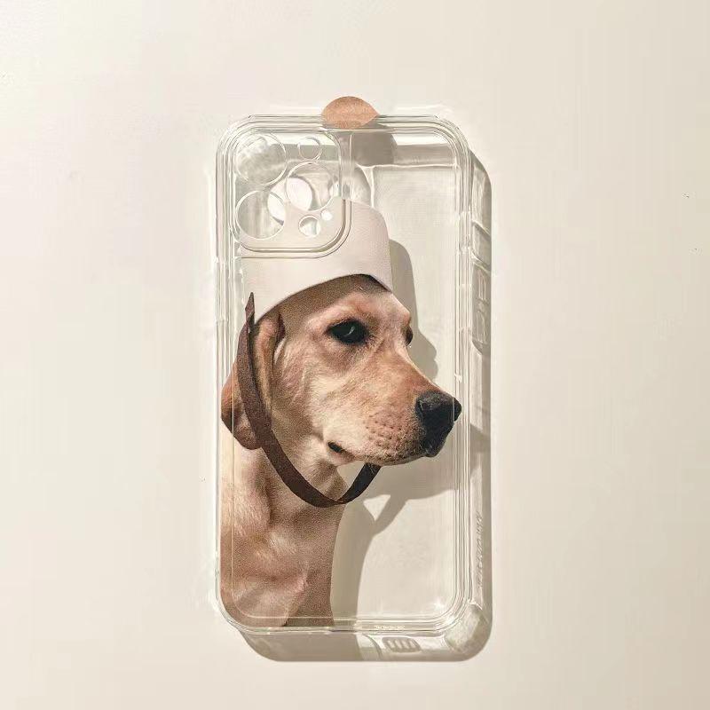 Salted Fish & Funny Animals Protective Phone Case For iPhone 17 Air 16 15 13 12 11 Pro Max Pro Plus Anti-Drop Soft Carcasa Cover