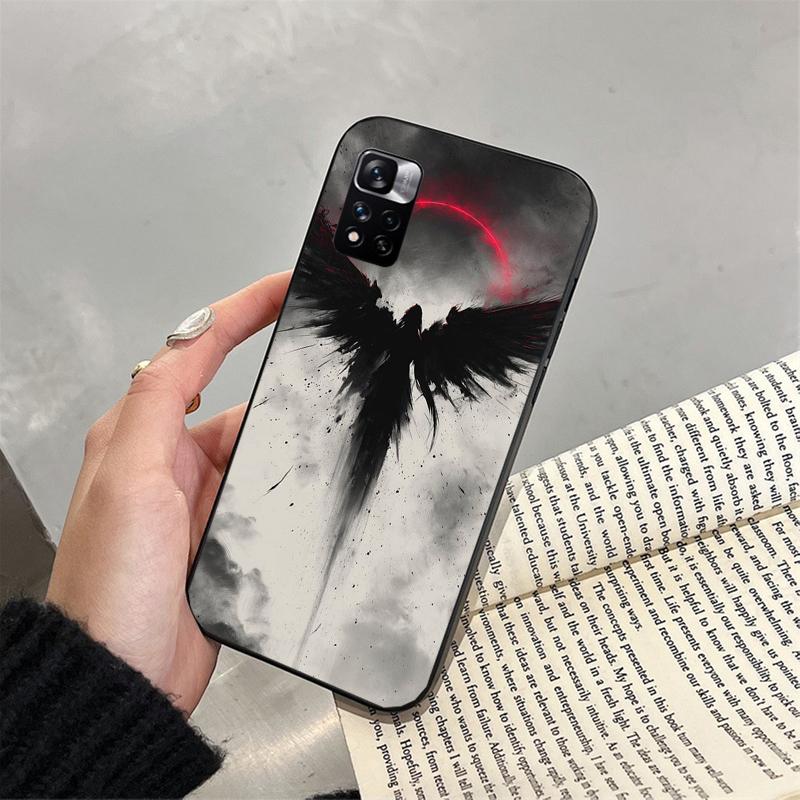 Phone Case For Xiaomi Poco C71 15T 14T Pro Redmi Note 15 14 14 13 Pro Redmi A5 15C 13C Fallen Angel