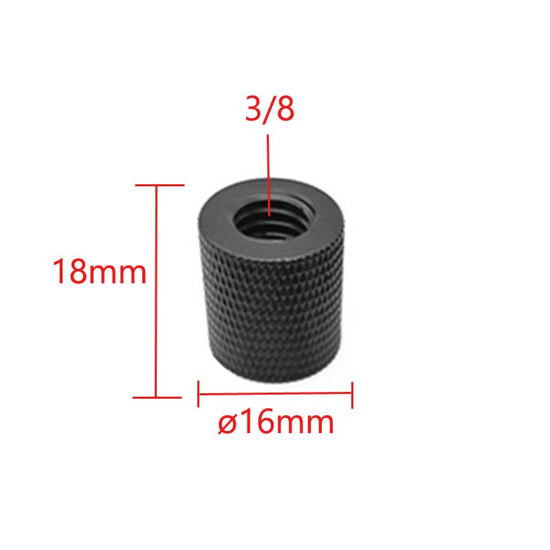 1/4" To 3/8"  5/8" To 1/4" Male To Female Thread Screw Mount Converter Adapter Bracket Stand Tripod Plate SLR Camera Accessories