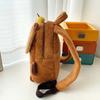 Thickened Cartoon Animal Daypack PP Cotton Large Capacity School Bag Capybara Plush Backpack  Gifts