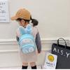 Adorable Bunny Ear Cartoon Kids Backpack Stylish Korean Design Sequin Pu Material
