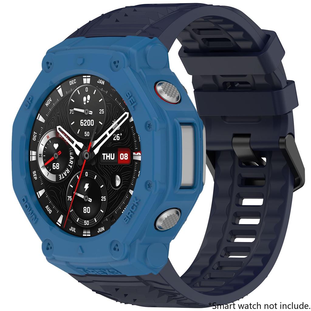 Silikonový řemínek a pouzdro pro chytré hodinky Huami Amazfit T-REX 3 Řemínek Náramek T-Rex3 Sportovní náramek Náramek na zápěstí S nástrojem