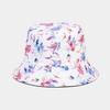 Summer Sun Hat, Men'S And Women'S Small Floral Pattern Double-Sided Fisherman Hat, Beach Travel Outdoor Fisherman Hat