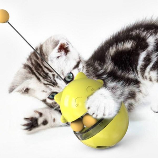 Cat Dog Nosework Snack Toy Snack Ball, 2 Pieces, Green