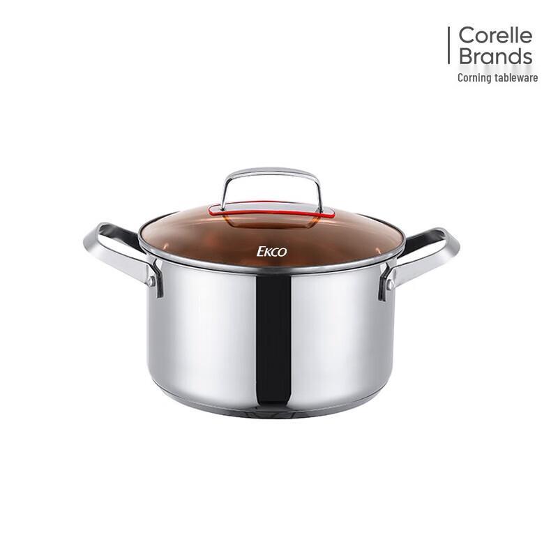 VISIONS Corning 304 Stainless Steel Deluxe Stew Pot