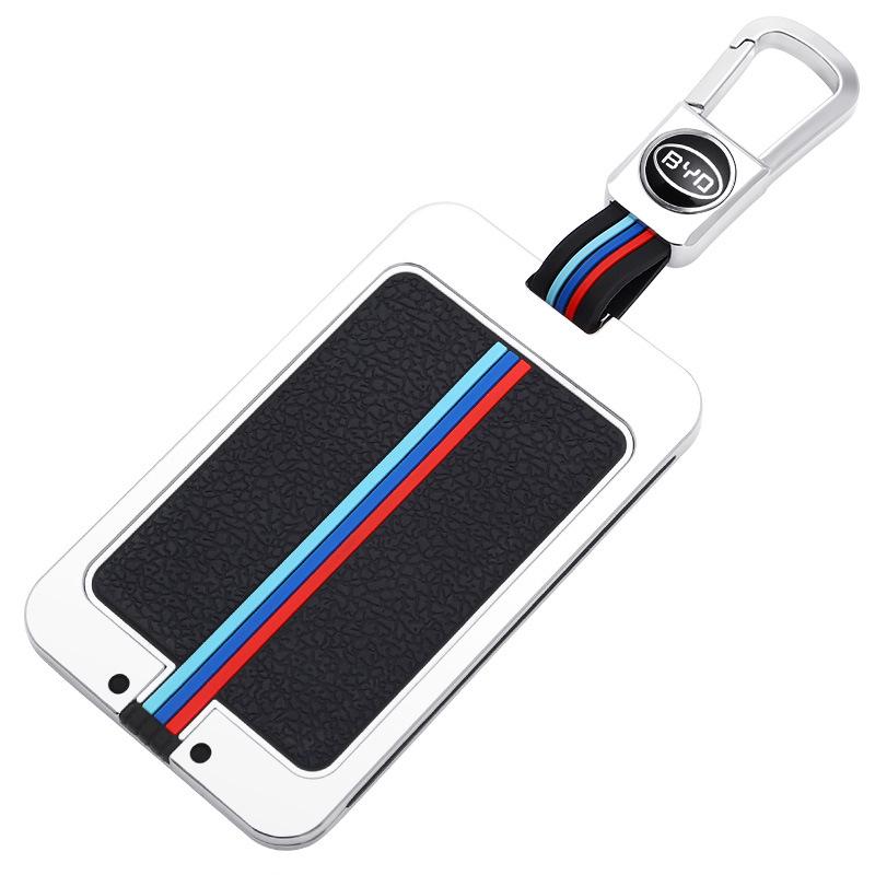 High-End Aluminum Alloy Key Cover for BYD Han EV, Qin, Song Pro, and Han DM