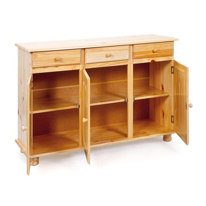 Inter link commode abaco nature bois massif