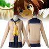 Bashame Shikano Konoko Meme Halloween Cosplay Decoration Costume Set Performance