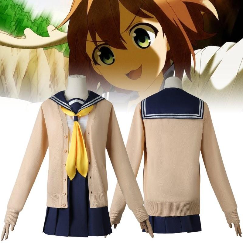 Bashame Shikano Konoko Meme Halloween Cosplay Decoration Costume Set Performance