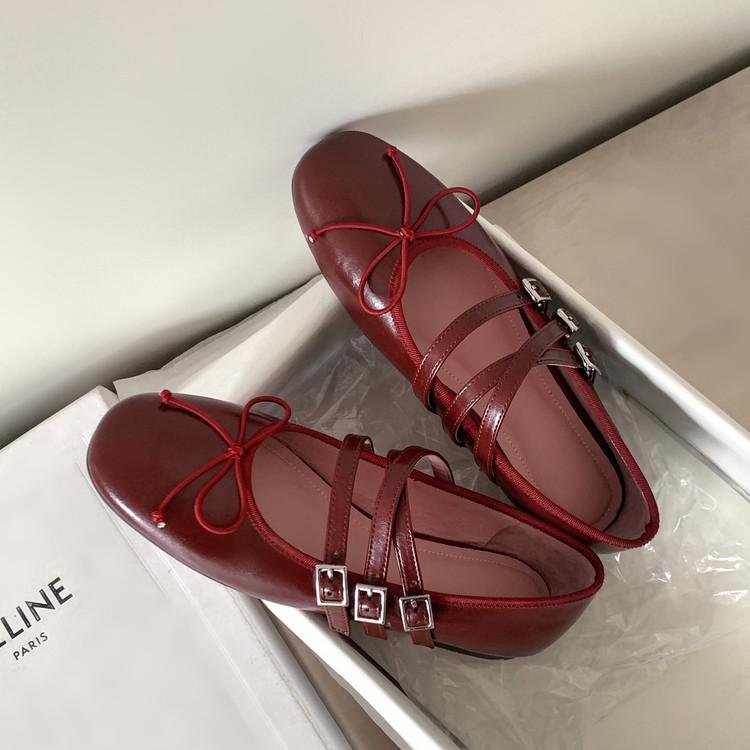 

Французские женские балетки лето новые ретро бант внутренняя высота увеличение одинарная обувь перекрестный ремешок туфли Мэри Джейн женщины 40 бордовый