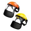 Head Mounted Lawn Mower Protective Mask Explosion Proof Steel Wire Mesh Mask Stone And Sawdust Proof Lawn Mower Face Mask