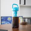 Sohome Portable Cold Brew Glass Tumbler with Tea Infuser
