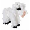 GENERIQUE 5710409103671 - COMMUTATEUR KVM - Jeu De Construction Plus Plus Mini Mouton De Base 100 Pièces Blanc