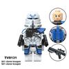 Soldier Vader Darth Building Block Man Mini Ornament Set