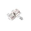 Stainless Steel Door Security Slide Latch Lock Bolt for Mounted Use Heavy Duty Design with Sliding Handle for Easy Operation