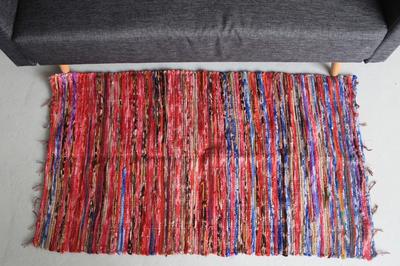 Velvet Area Rug, 128 X 75 Cm